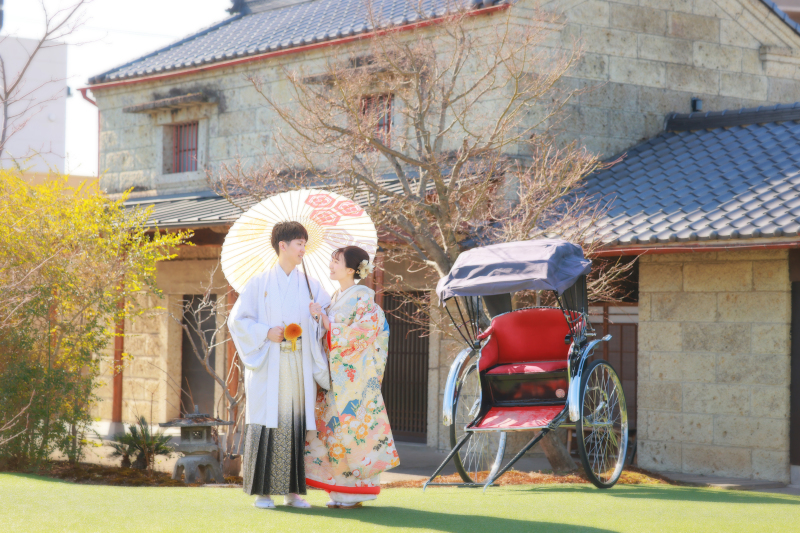 蔵と人力車と私達!