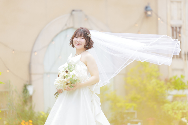 ご新婦様お一人ポーズ!