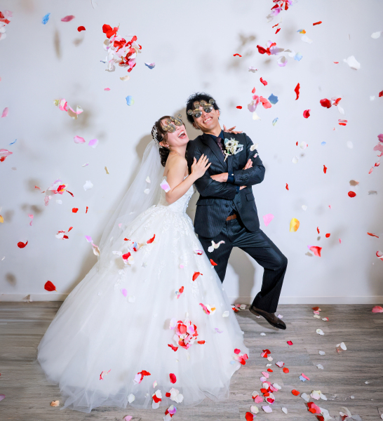 花びらのシャワー★