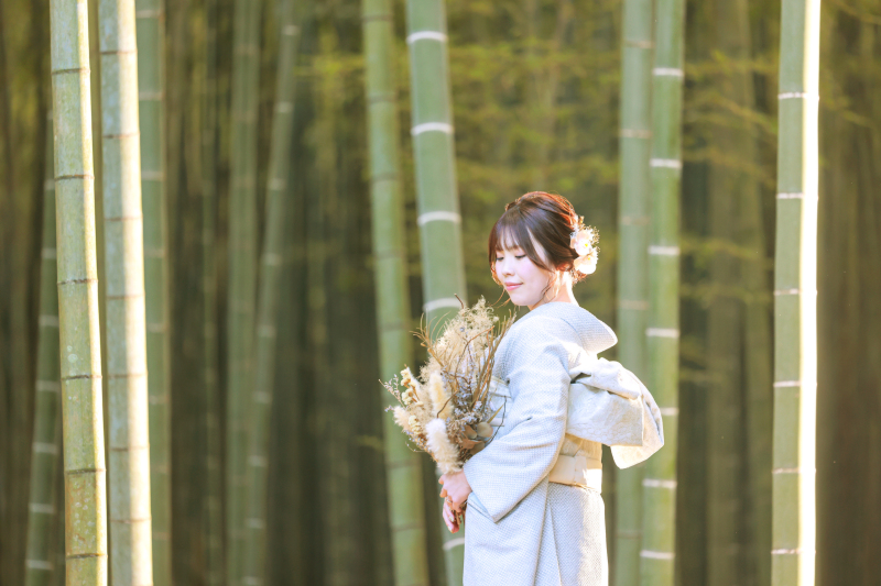 ご新婦様の掛下姿