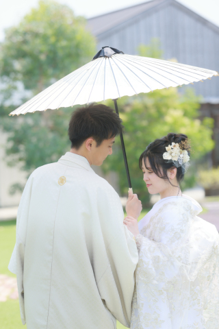 天使の森 宇都宮Bloom_【新和装】オ－ガンジ－！！華やかなレ－スの打掛