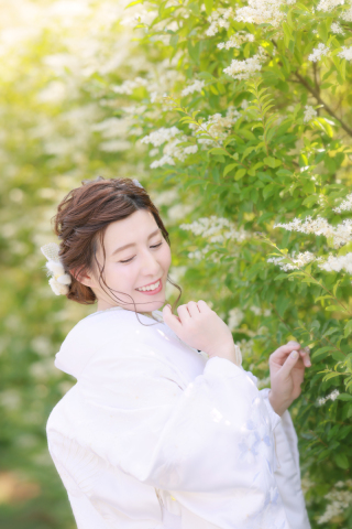 ご新婦様ヘアチェンジ