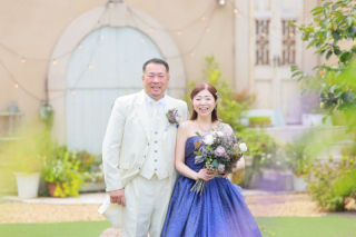 天使の森 宇都宮Bloom_お庭フォト【カラードレス】