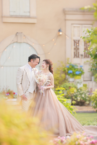 天使の森 宇都宮Bloom_お庭フォト【カラードレス】