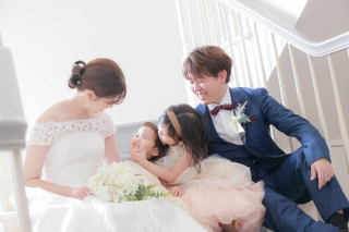 天使の森 宇都宮Bloom_お子様も一緒に衣装を着て撮影♪