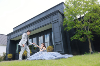 天使の森 宇都宮Bloom_お庭フォト【カラードレス】