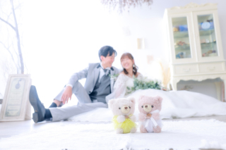 天使の森 宇都宮Bloom_スタジオ撮影【ウエディングドレス】