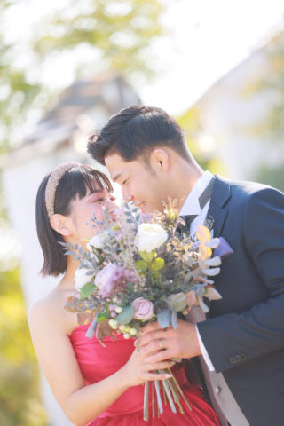 天使の森 宇都宮Bloom_お庭フォト【カラードレス】