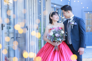 天使の森 宇都宮Bloom_お庭フォト【カラードレス】