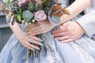 天使の森 宇都宮Bloom_お庭フォト【カラードレス】