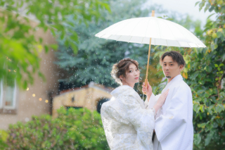 天使の森 宇都宮Bloom_大谷石の蔵・和室【白無垢】