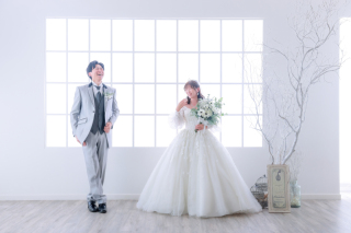 天使の森 宇都宮Bloom_スタジオ撮影【ウエディングドレス】