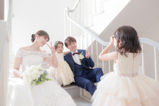 天使の森 宇都宮Bloom_お子様も一緒に衣装を着て撮影♪