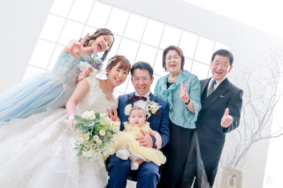 天使の森 宇都宮Bloom_お子様も一緒に衣装を着て撮影♪