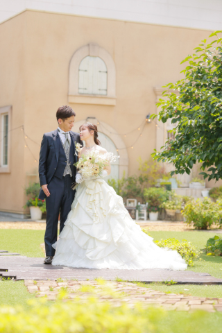 天使の森 宇都宮Bloom_お庭フォト【ウエディングドレス】