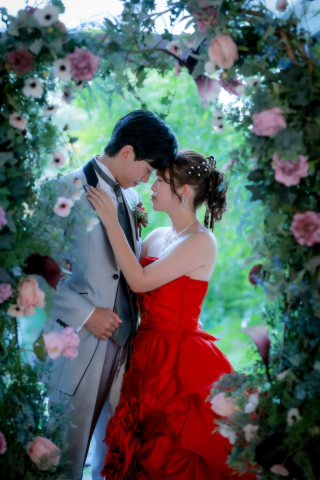 天使の森 宇都宮Bloom_スタジオ撮影【カラードレス】