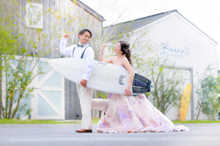 天使の森 宇都宮Bloom_お庭フォト【カラードレス】