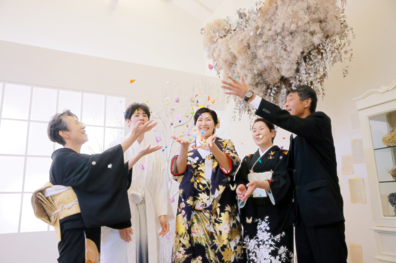 【ご両親様もお衣装を着て撮影ご希望の方必見!】洋装or和装(どちらか1着お選びいただけます)※ご集合撮影・アルバム・デ-タ付き