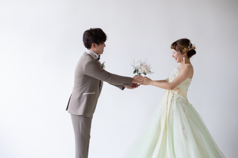 洋装スタジオ撮影