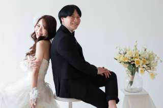 スタジオ撮影+ガーデン撮影♪ amu-wedding
