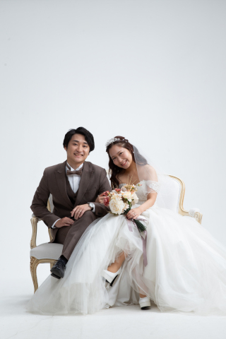 洋装スタジオ撮影【アミューウェディング】
