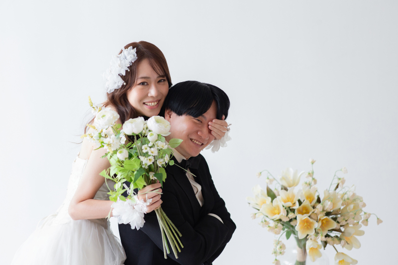 ウェディングドレス「スタジオ撮影」