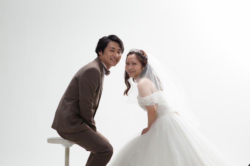 洋装スタジオ撮影