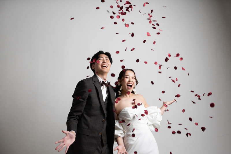 洋装スタジオ撮影