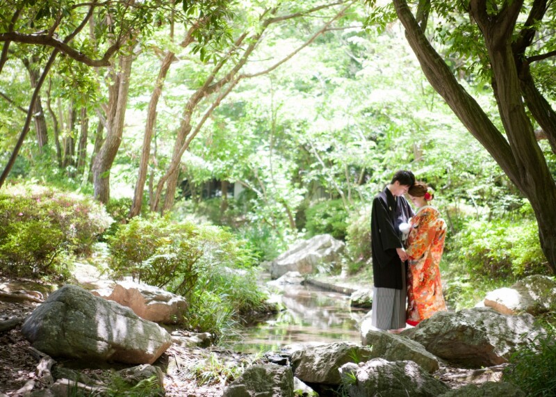 大人気の浜松城公園でロケーションフォトウェディング♪