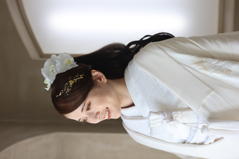 新婦様ヘアメイク