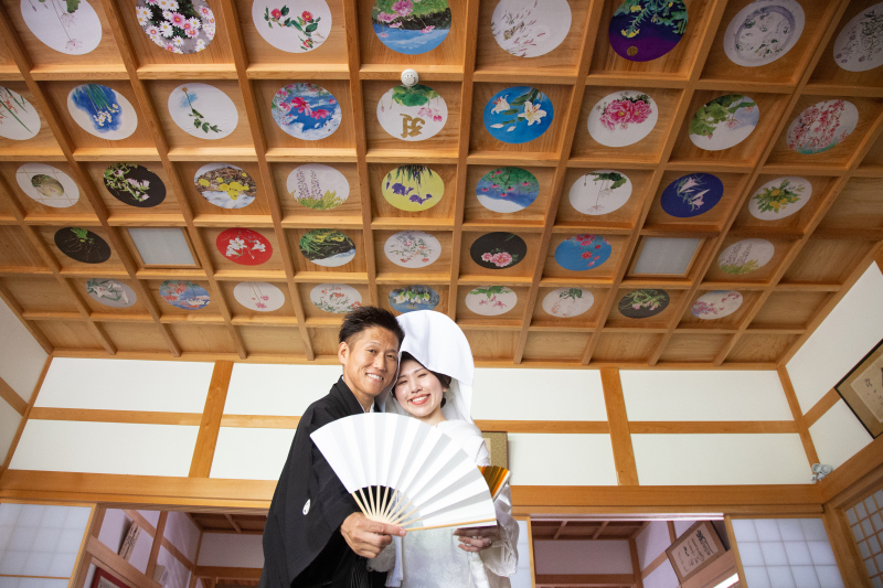 たくさんの色味がある1枚のお写真