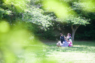 amu wedding　サマーキャンペーン☆浜松城公園ロケーション撮影