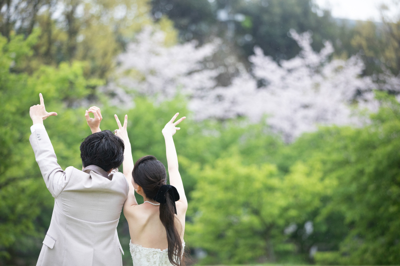 桜ロケーション撮影