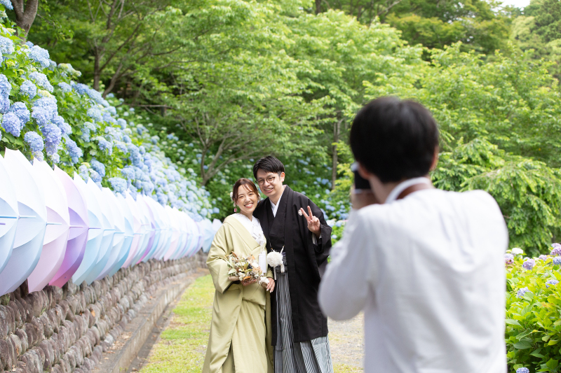 撮影の合間にお友達と写真撮影♪