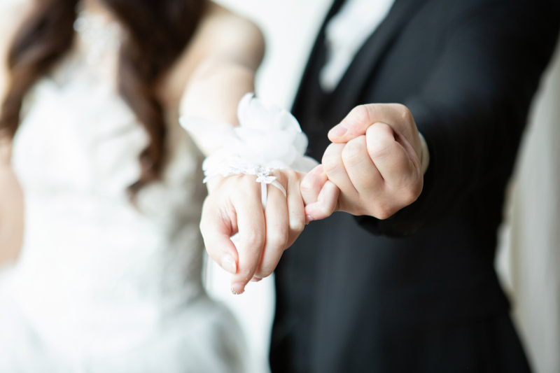 ウェディングドレス「スタジオ撮影」