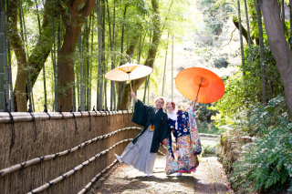 ☆桜☆kimono & dress location photo