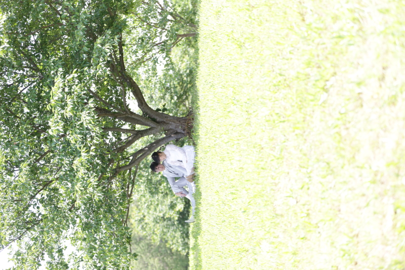 木陰でちょっと一休み♪