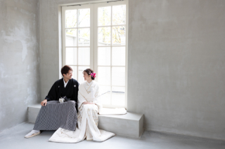 自然体な和装撮影