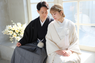 ショートカットヘア×ウェディング