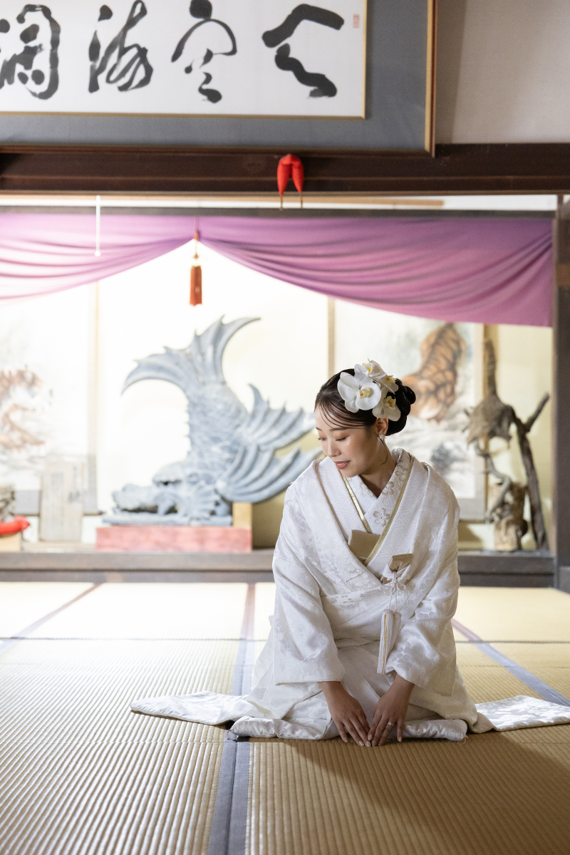 和装・油山寺ロケーション撮影