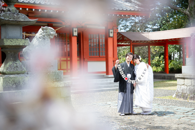 神社での和装ロケーション撮影♪