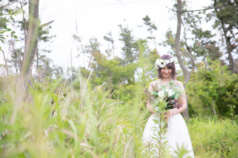 緑あふれるロケーション撮影