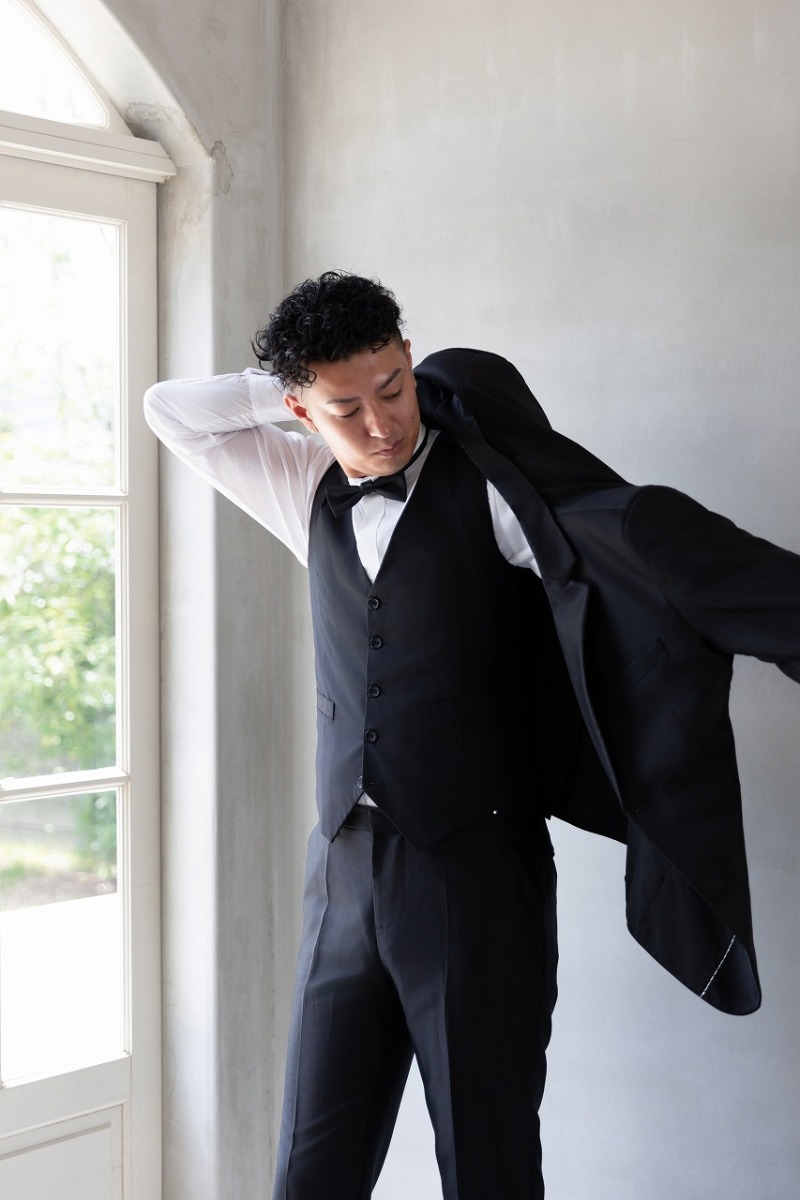 新郎様ソロショット