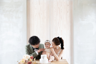 【和装×洋装プラン】笑顔溢れるファミリーフォト♪