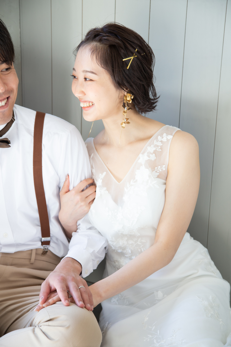 洋装でのヘアアレンジ