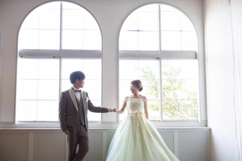 洋装スタジオ撮影