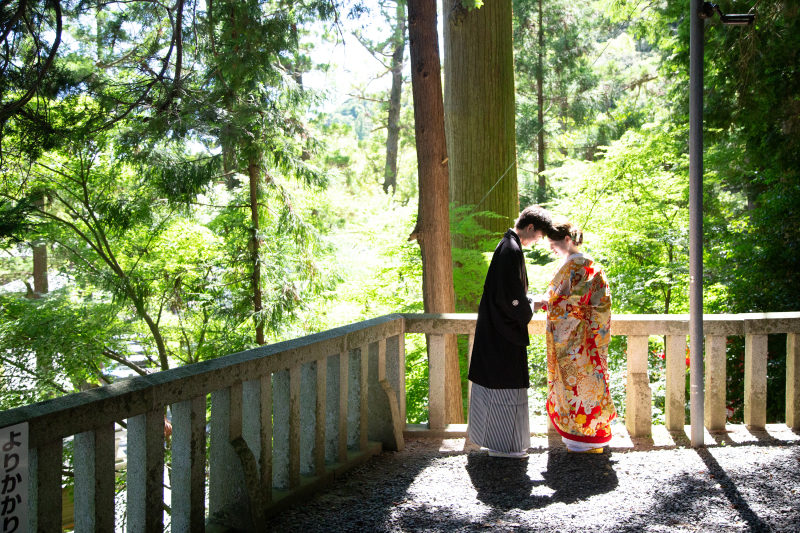 お客様のご要望を伺い、おふたりらしい写真を♪