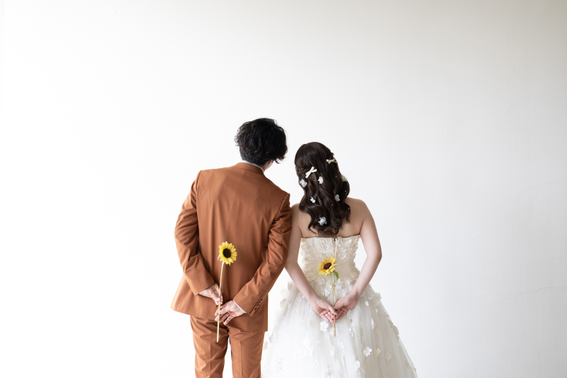 洋装スタジオ撮影