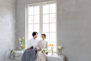 お花いっぱいフォトウェディング