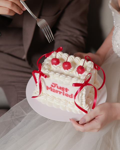 お持ち込みのケーキ♡